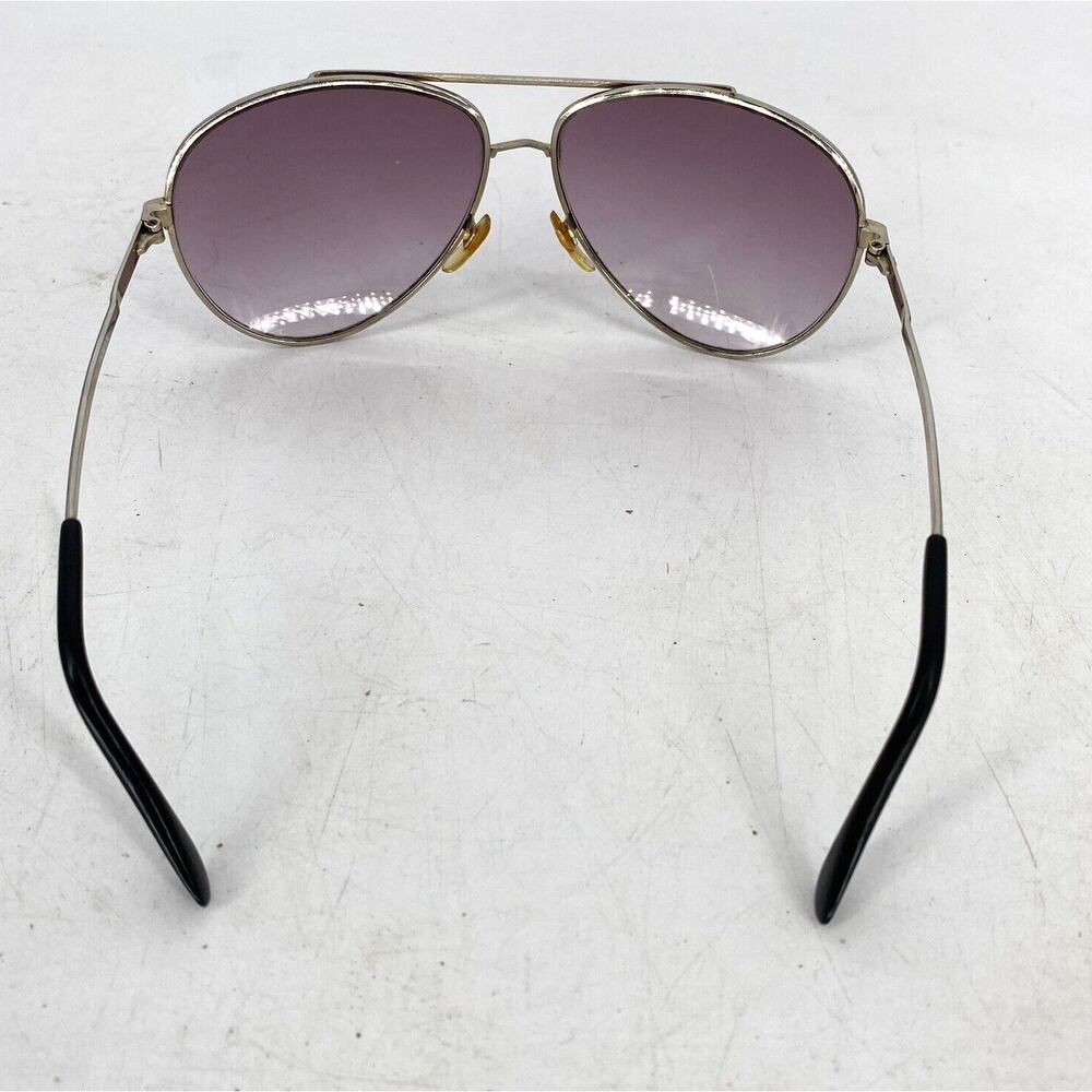 Vintage Opti Ray Aviator Sunglasses Turquoise Crackle Frame Gradient Lens - Picture 2 of 7